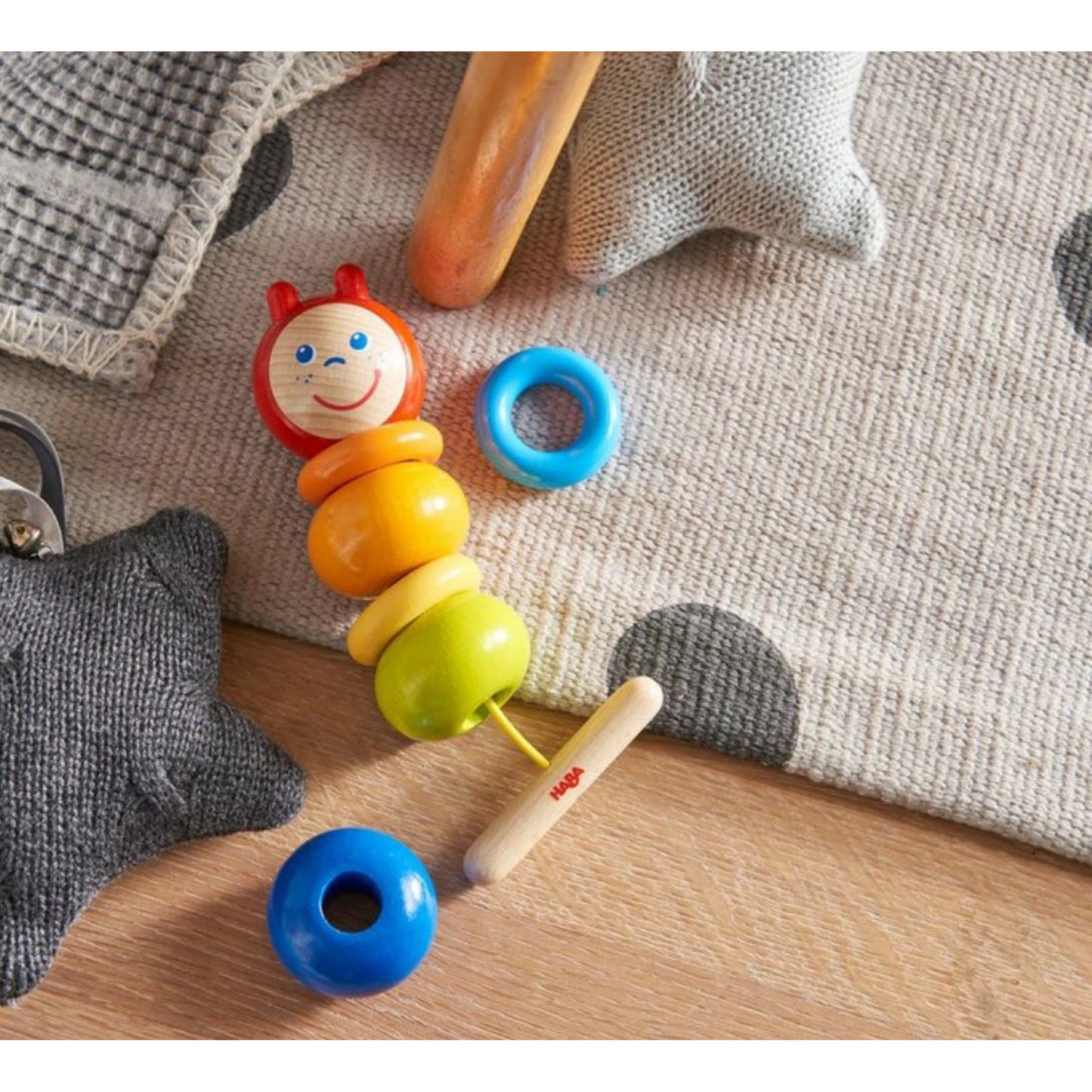 Caterpillar Crawl: A Vibrant Threading Adventure