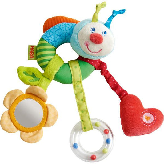 Wiggly Rainbow Worm Clutching Figure: A Colorful Companion for Your Little Explorer