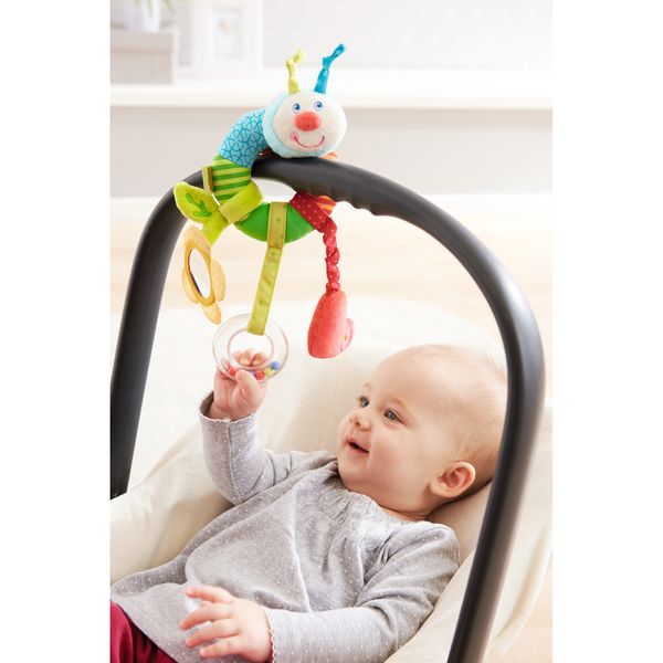 Wiggly Rainbow Worm Clutching Figure: A Colorful Companion for Your Little Explorer