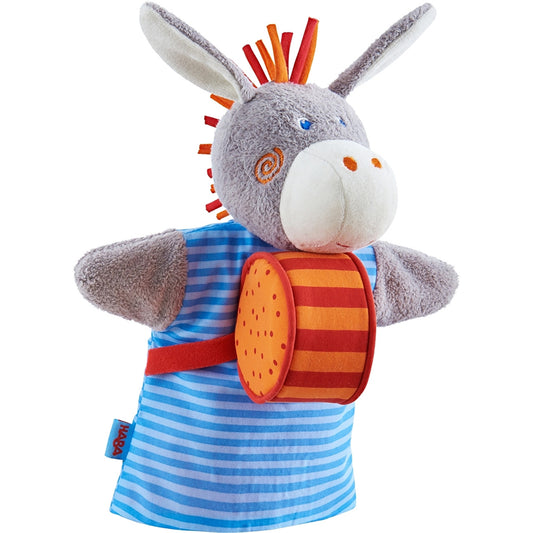 Melodic Mule: A Charming Musical Donkey Glove Puppet