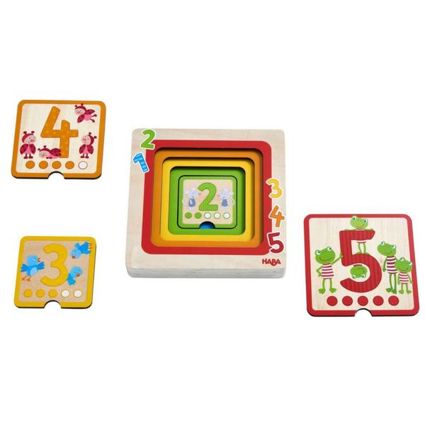 Counting Buddies Layered Puzzle: Learn Numbers with Adorable Animals!