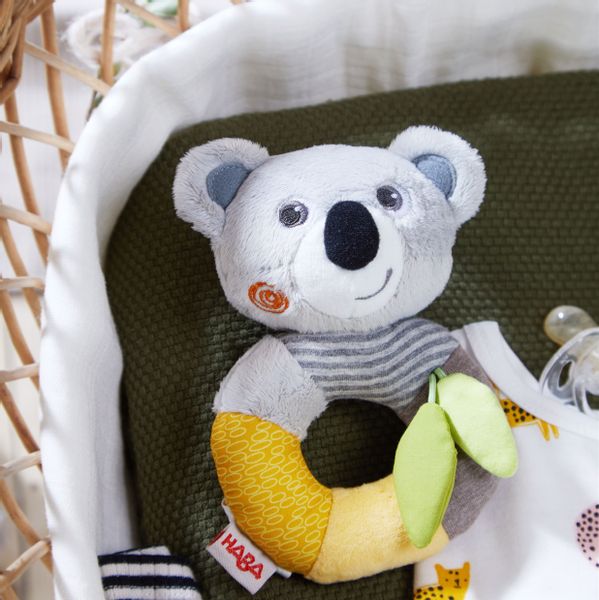 Koala Cuddle Clutching Toy: A Soft, Rattle-Filled Friend for Your Baby