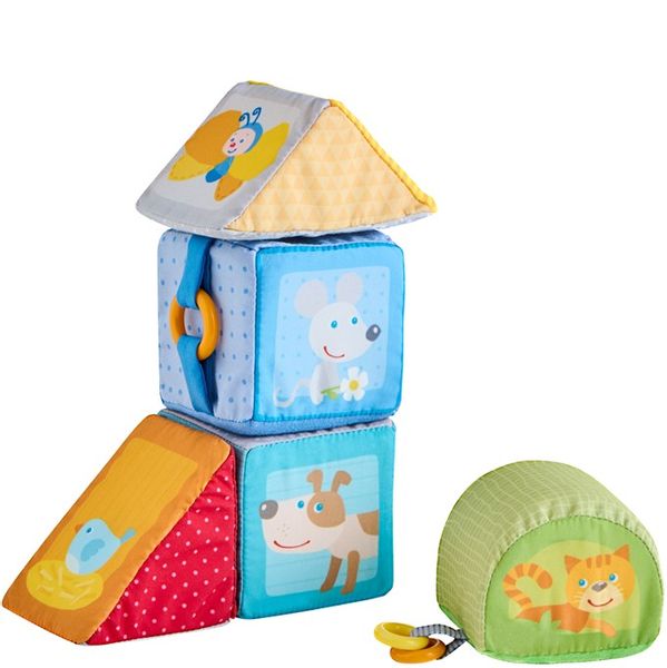 Discovery Cubes Animal Geometry: Soft, Sensory Blocks for Endless Fun & Learning